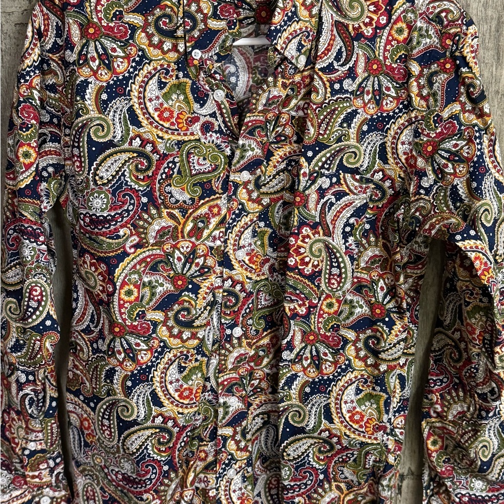 Paisley Multicolor Dress Shirt